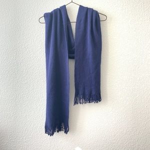 Uniqulo Blue Scarf